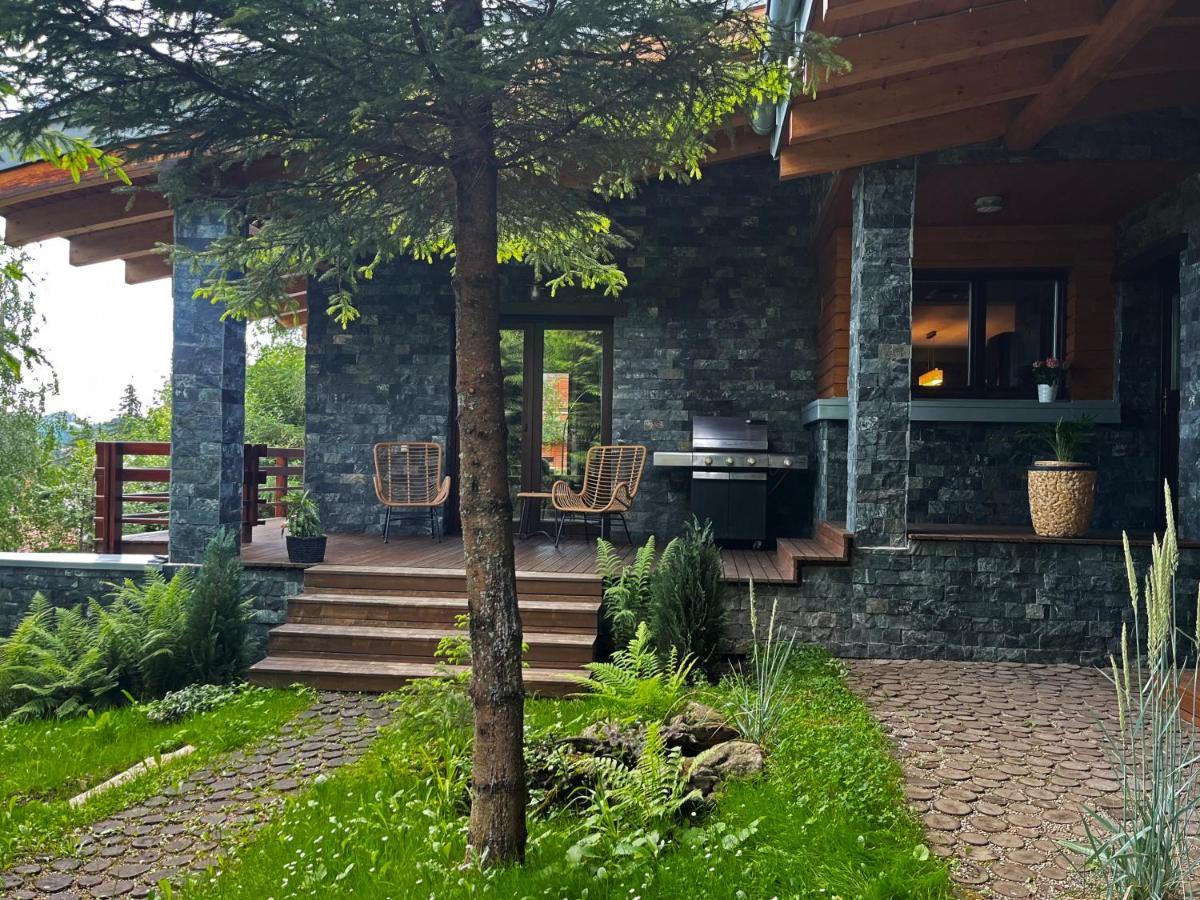 Bazalt Wellness Villa Harghita-Băi Exterior photo